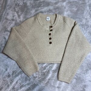 BDG Beige Crew Neck Sweater